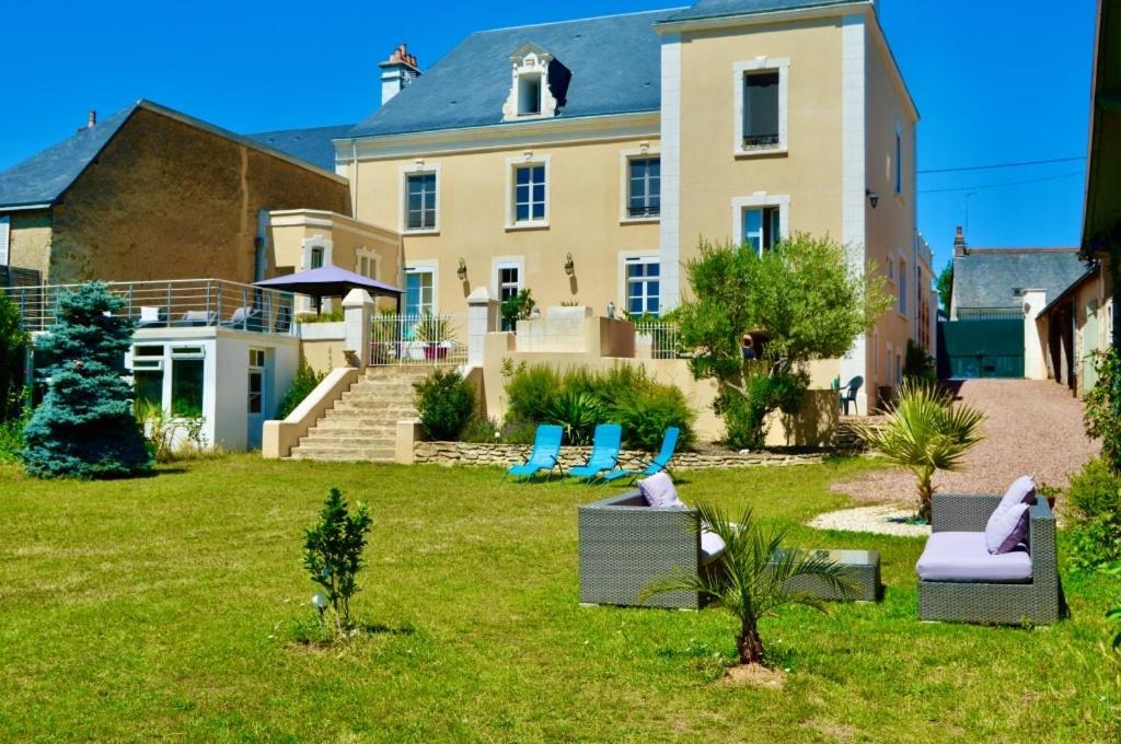 Maison De Maitre Proche Circuit 24 Hrs Du Mans Ecommoy Exteriör bild